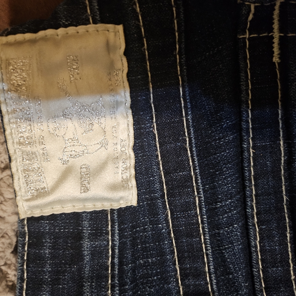 Women's True Religion Blue Jeans - Picture 6 of 8
